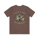 I Don't Eat My Friends 1985 Vintage Men's T-Shirt