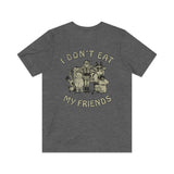 I Don't Eat My Friends 1985 Vintage Men's T-Shirt