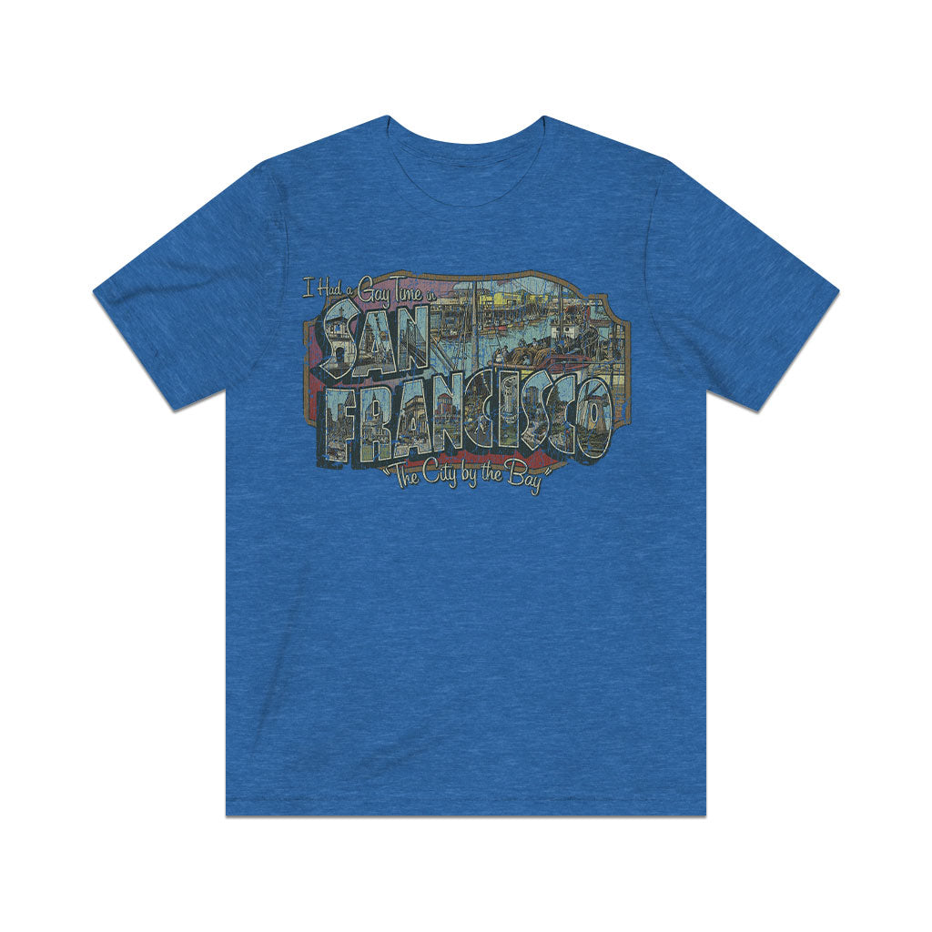 I Had a Gay Time in San Francisco 1943 Vintage Men's T-Shirt