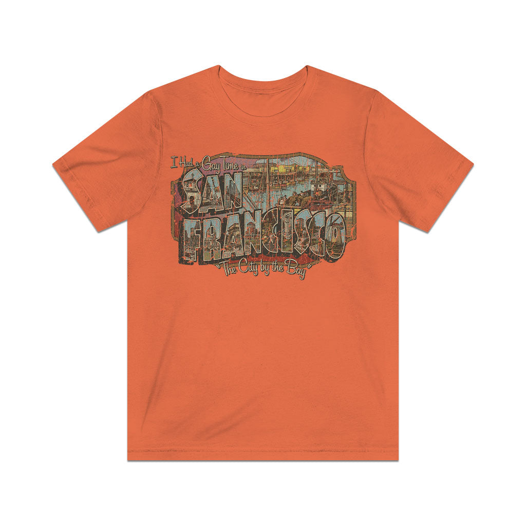 I Had a Gay Time in San Francisco 1943 Vintage Men's T-Shirt