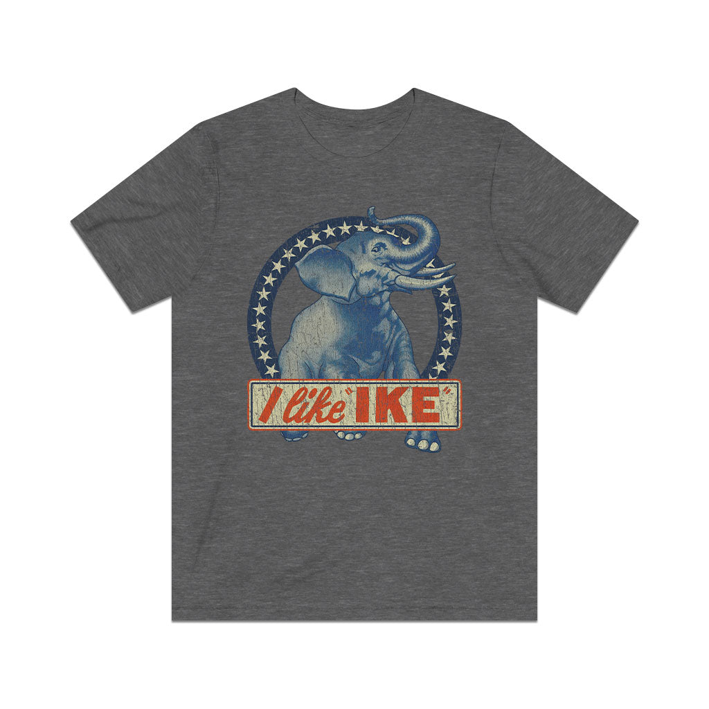 I Like Ike Elephant 1952 Vintage Men's T-Shirt