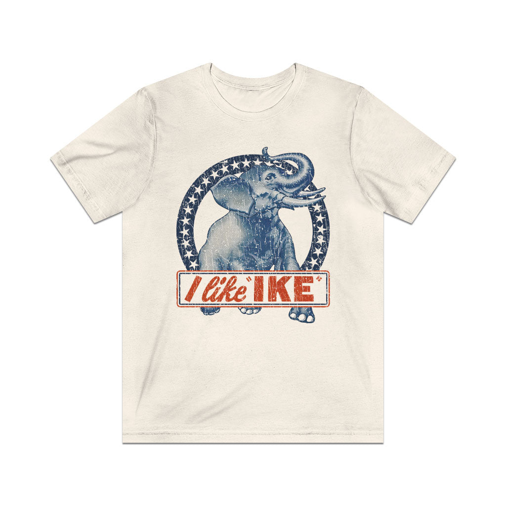 I Like Ike Elephant 1952 Vintage Men's T-Shirt