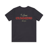 I Love Cumming, Georgia 1834 Vintage Men's T-Shirt
