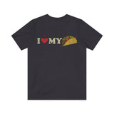 I Love My Taco 1995 Vintage Men's T-Shirt