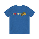 I Love My Taco 1995 Vintage Men's T-Shirt