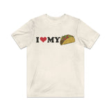 I Love My Taco 1995 Vintage Men's T-Shirt