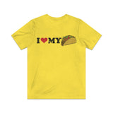 I Love My Taco 1995 Vintage Men's T-Shirt