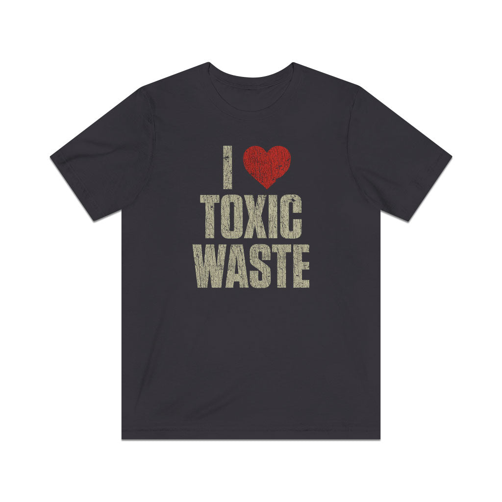 I Love Toxic Waste 1985 Vintage Men's T-Shirt