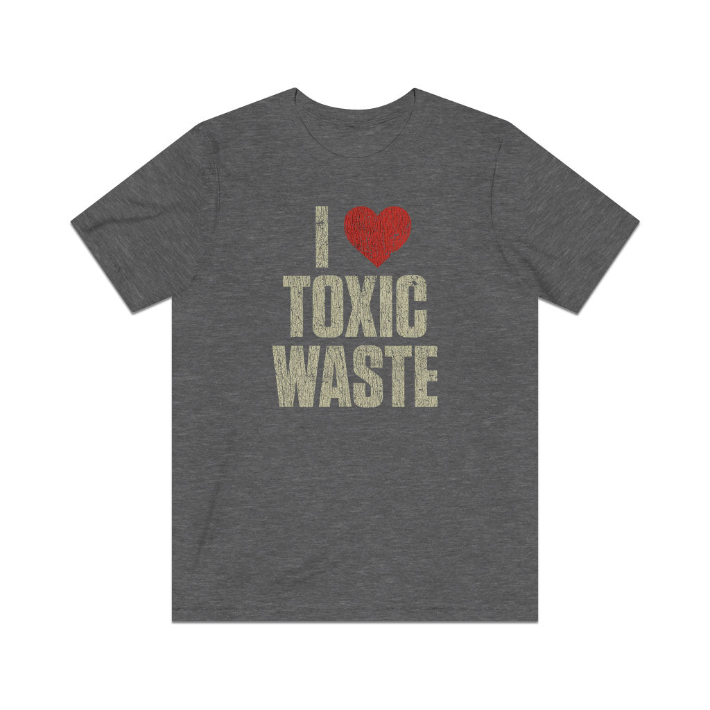 I Love Toxic Waste 1985 Vintage Men's T-Shirt