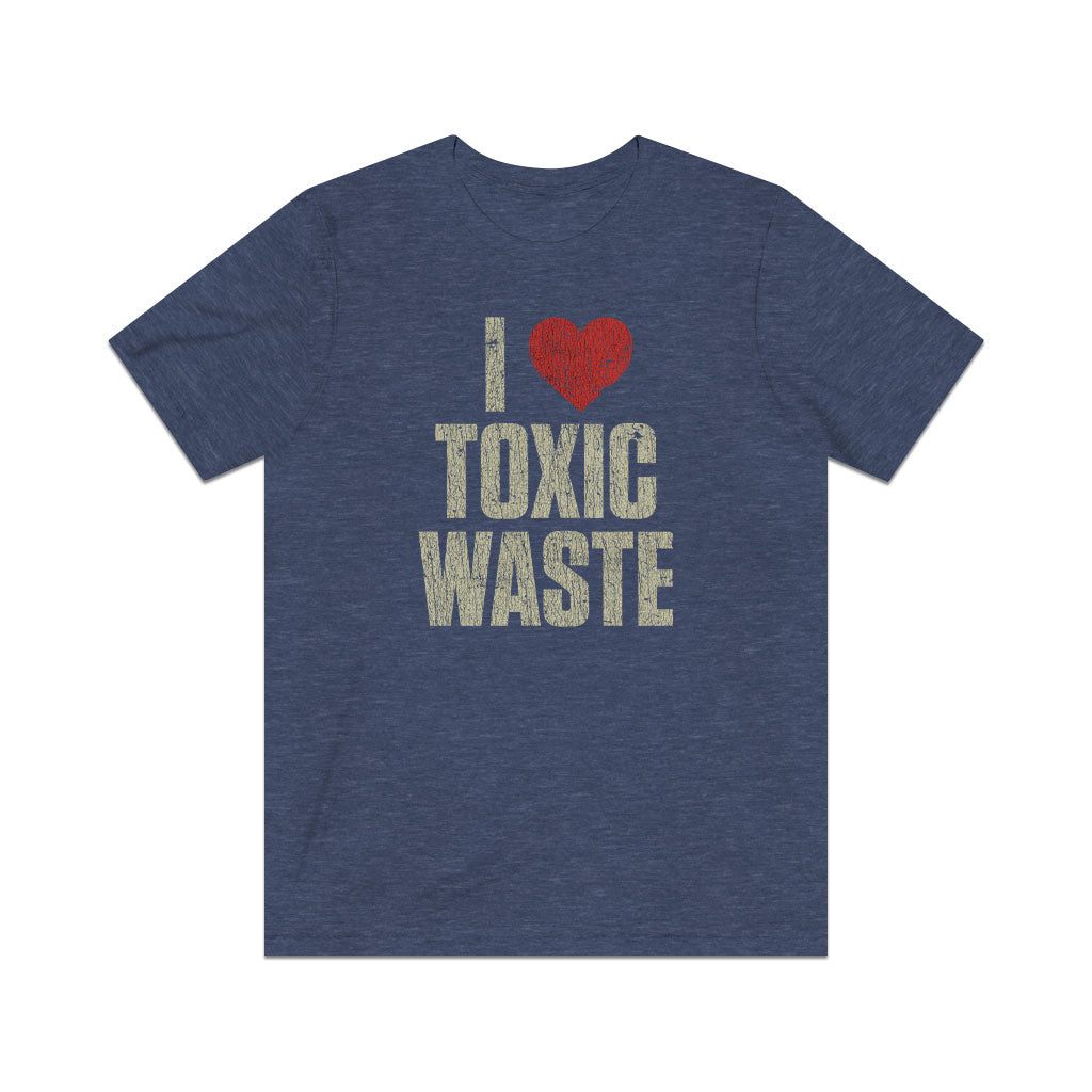 I Love Toxic Waste 1985 Vintage Men's T-Shirt