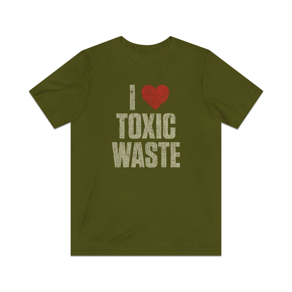 I Love Toxic Waste 1985 Vintage Men's T-Shirt