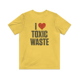 I Love Toxic Waste 1985 Vintage Men's T-Shirt