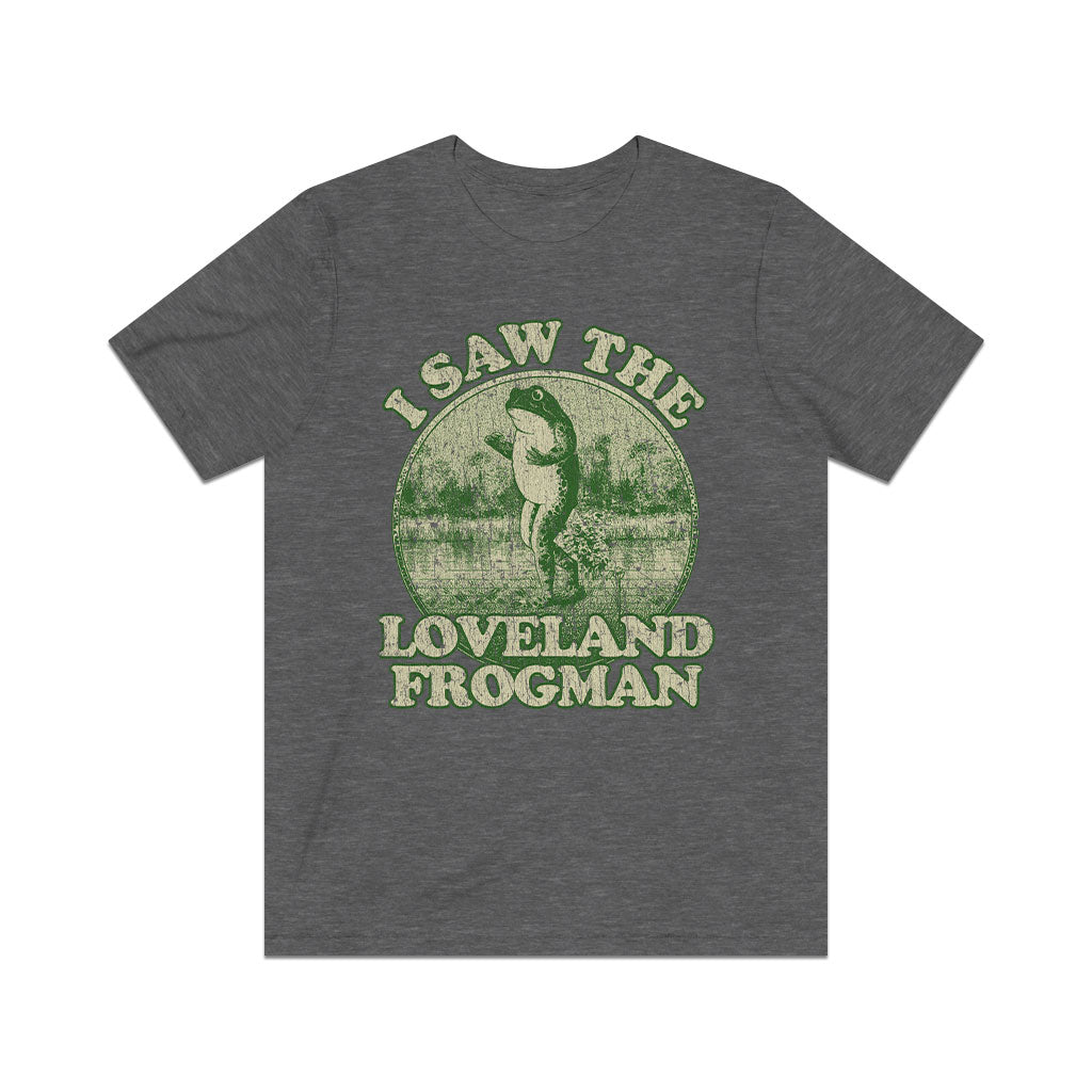 I Saw The Loveland Frogman 1955 Vintage Men's T-Shirt