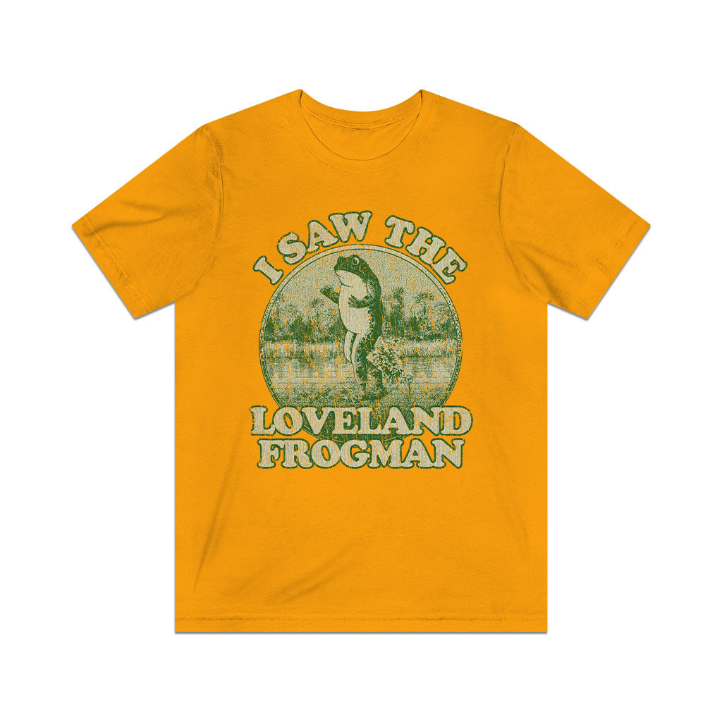I Saw The Loveland Frogman 1955 Vintage Men's T-Shirt