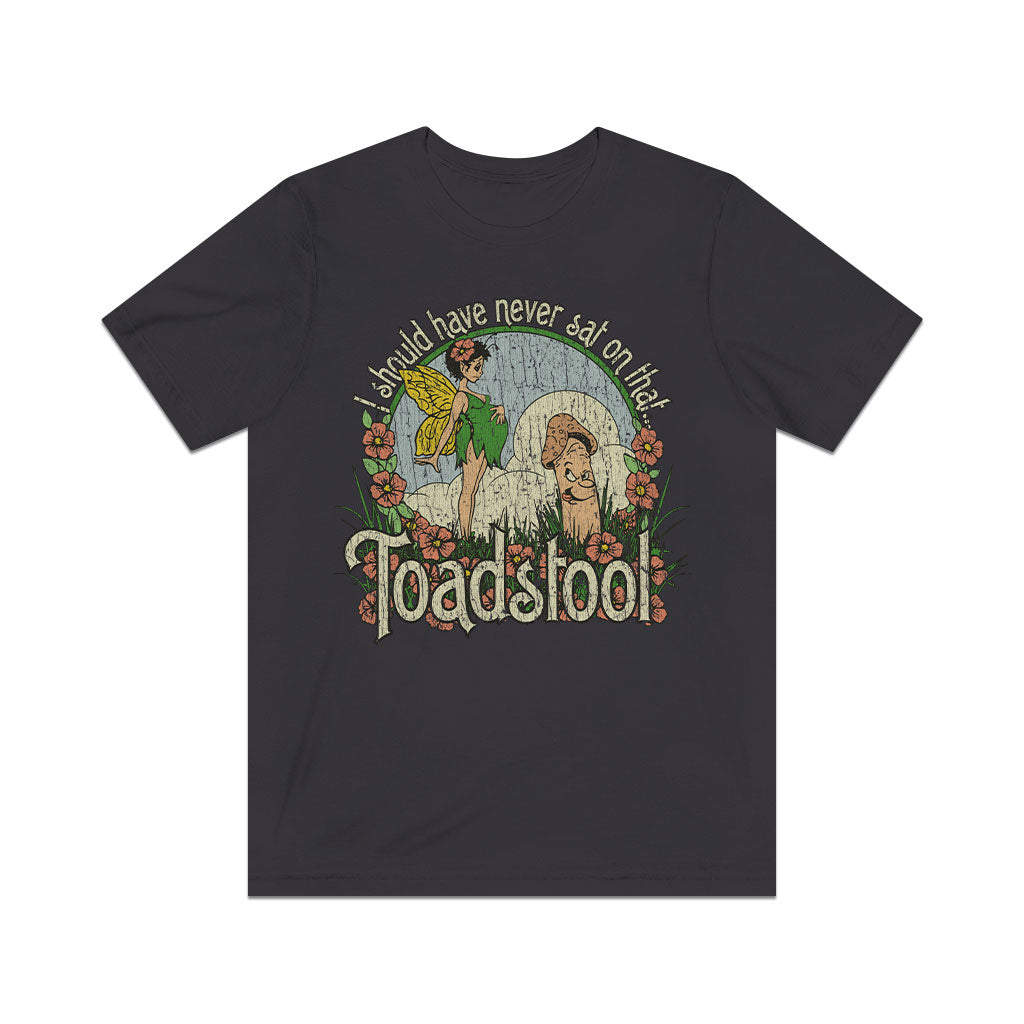 I Should Have Never Sat on That Toadstool 1979 Vintage Men's T-Shirt