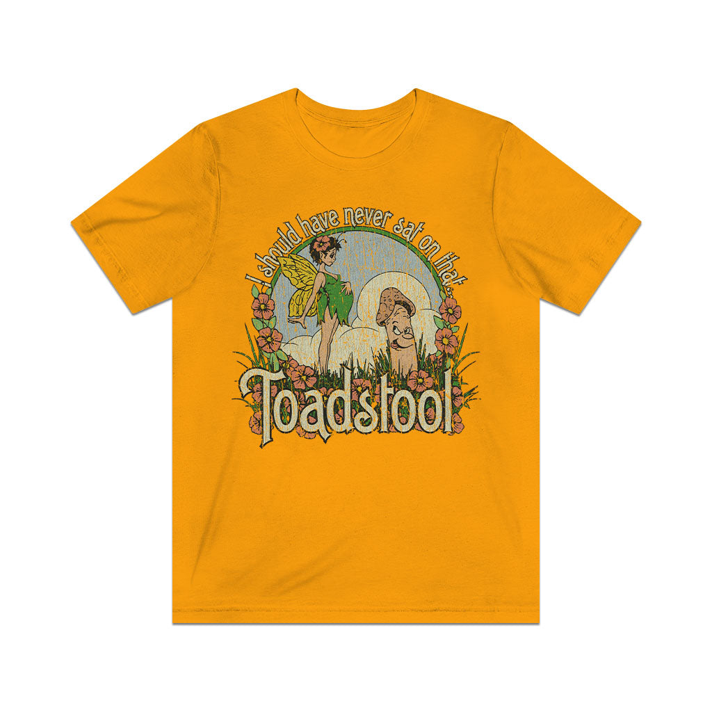 I Should Have Never Sat on That Toadstool 1979 Vintage Men's T-Shirt