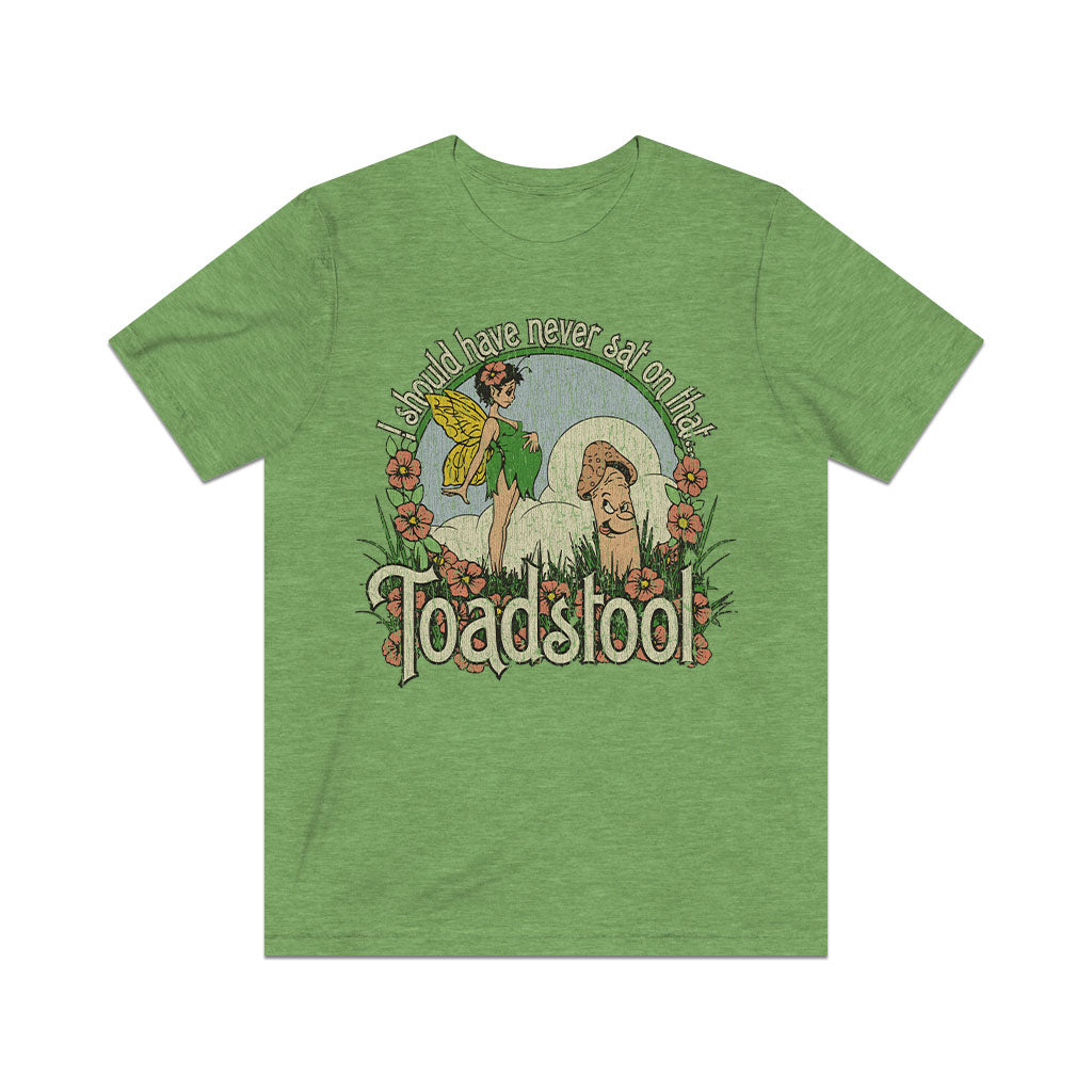 I Should Have Never Sat on That Toadstool 1979 Vintage Men's T-Shirt