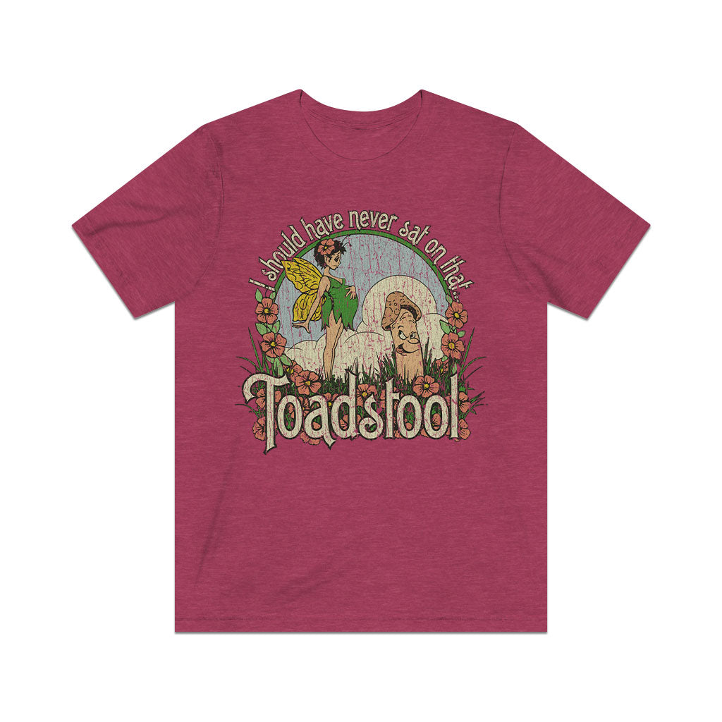 I Should Have Never Sat on That Toadstool 1979 Vintage Men's T-Shirt