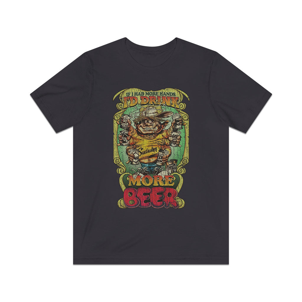 If I Had More Hands, I’d Drink More Beer 1978 Vintage Men's T-Shirt
