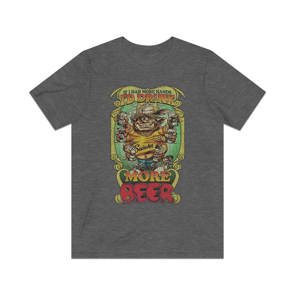 If I Had More Hands, I’d Drink More Beer 1978 Vintage Men's T-Shirt
