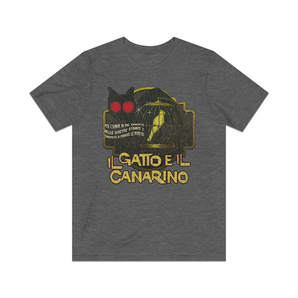 Il Gatto E Il Canarino 1978 Vintage Men’s T-Shirt