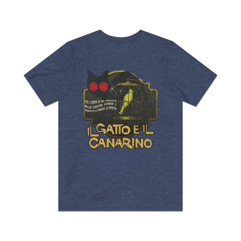 Il Gatto E Il Canarino 1978 Vintage Men’s T-Shirt