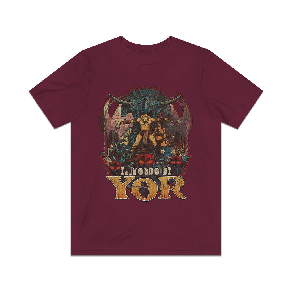 Il Mondo di Yor 1983 Vintage Men's T-Shirt