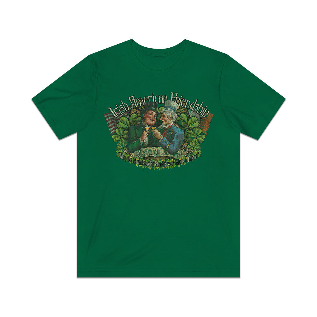 Irish American Friendship 1911 Vintage Men's T-Shirt