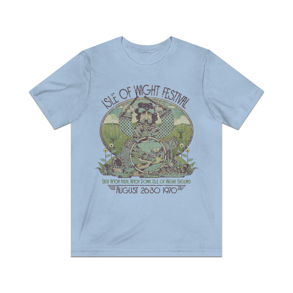 IoW Festival 1970 Vintage Men's T-Shirt