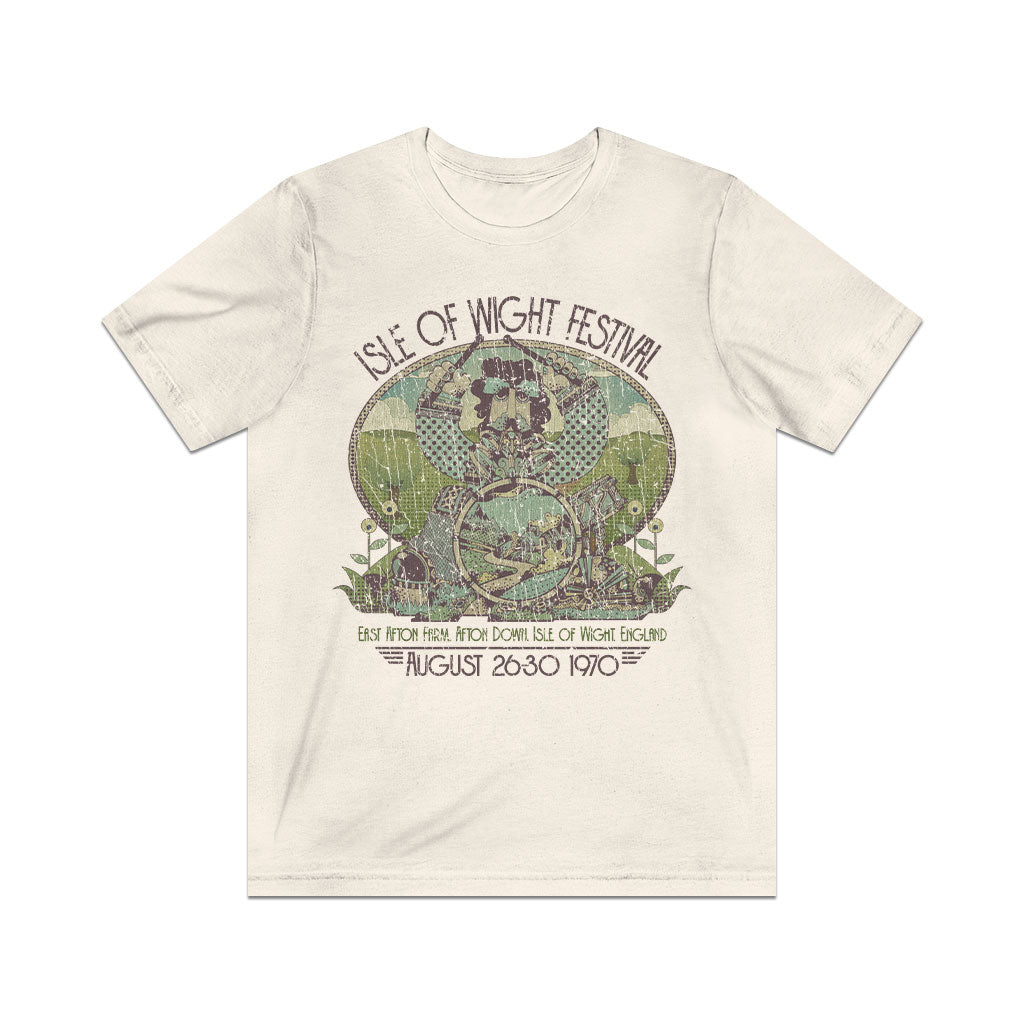 IoW Festival 1970 Vintage Men's T-Shirt