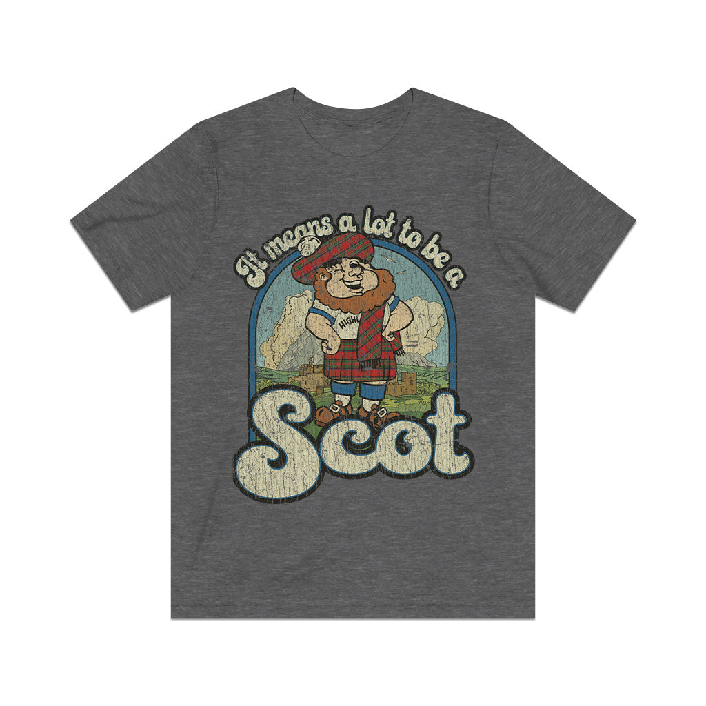 It Means a Lot to Be a Scot 1981 Vintage Men's T-Shirt