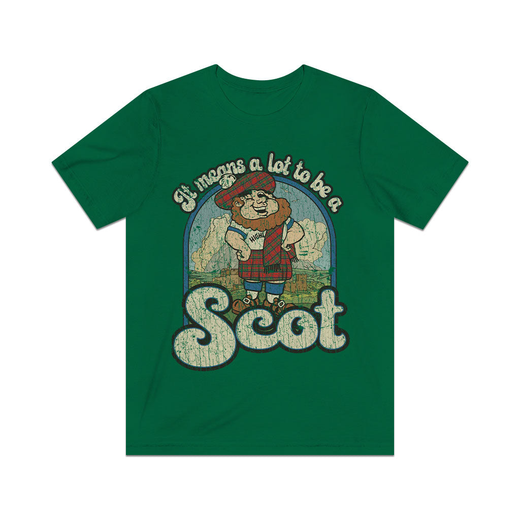 It Means a Lot to Be a Scot 1981 Vintage Men's T-Shirt