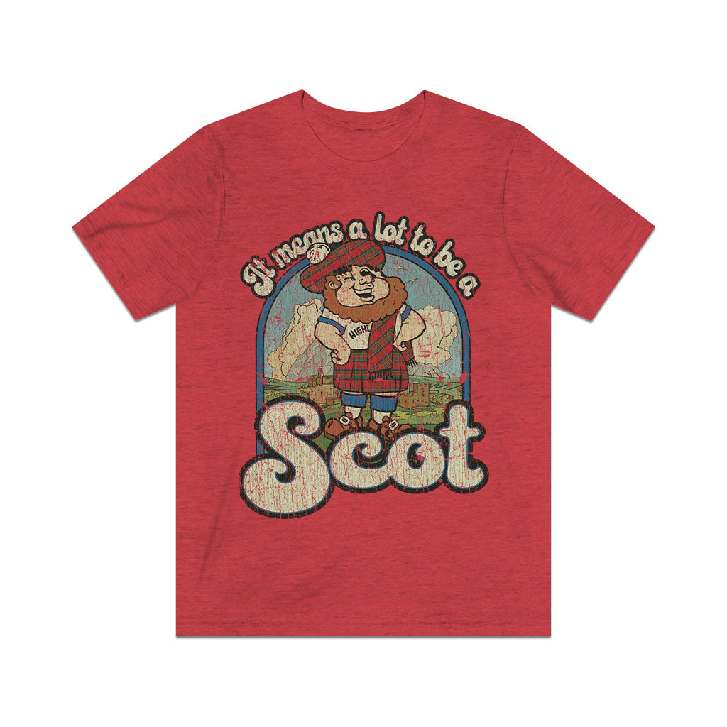 It Means a Lot to Be a Scot 1981 Vintage Men's T-Shirt