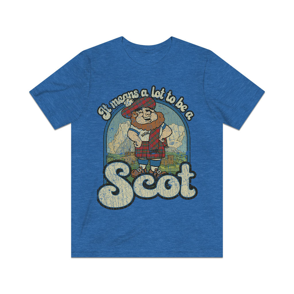 It Means a Lot to Be a Scot 1981 Vintage Men's T-Shirt