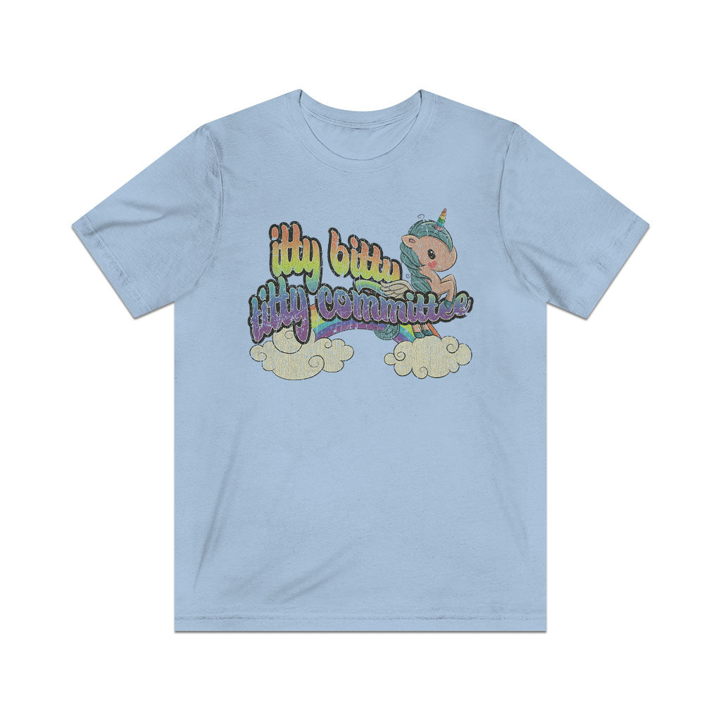 Itty Bitty Titty Committee 1981 Vintage Men's T-Shirt