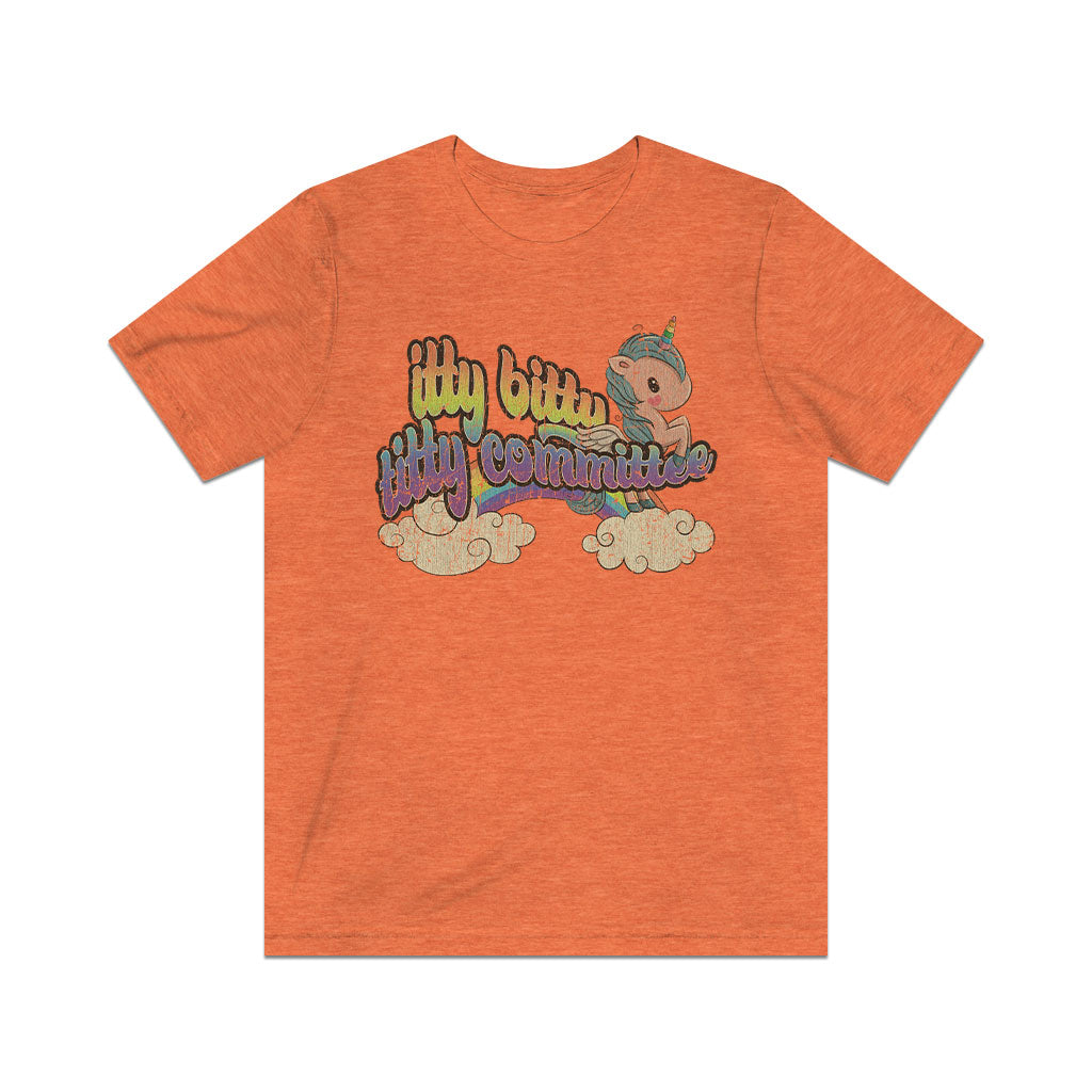 Itty Bitty Titty Committee 1981 Vintage Men's T-Shirt