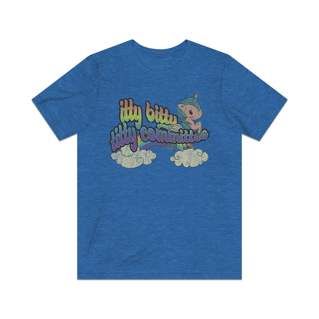 Itty Bitty Titty Committee 1981 Vintage Men's T-Shirt