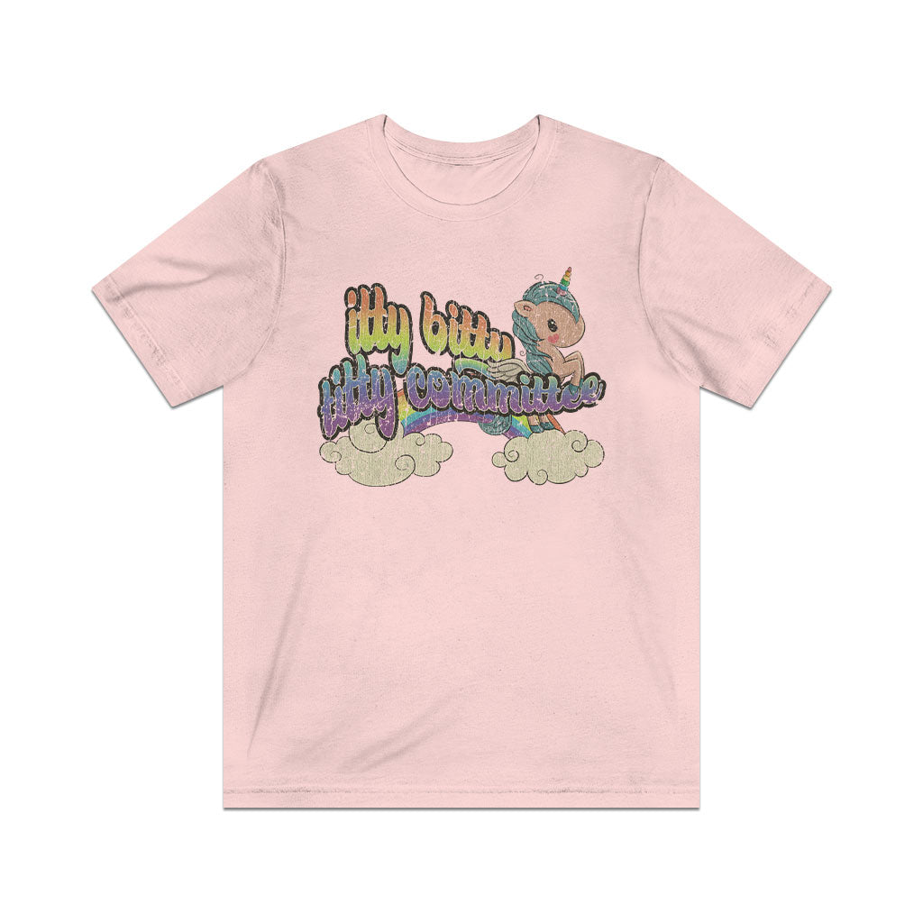 Itty Bitty Titty Committee 1981 Vintage Men's T-Shirt