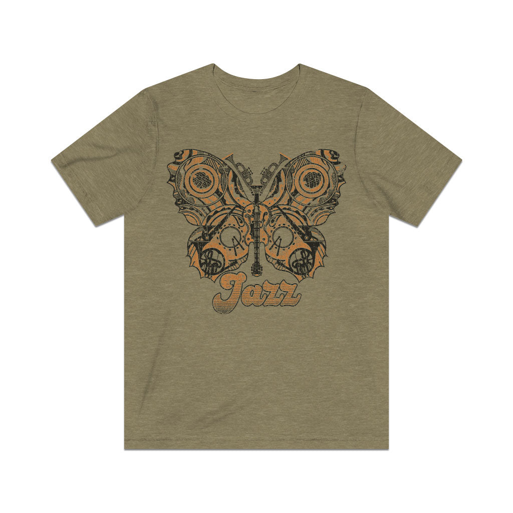 Jazz Butterfly 1973 Vintage Men's T-Shirt