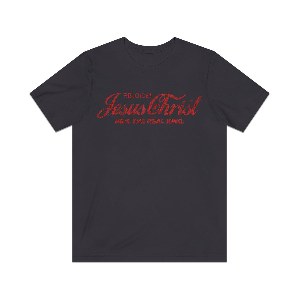 Jesus Christ The Real King 1969 Vintage Men's T-Shirt