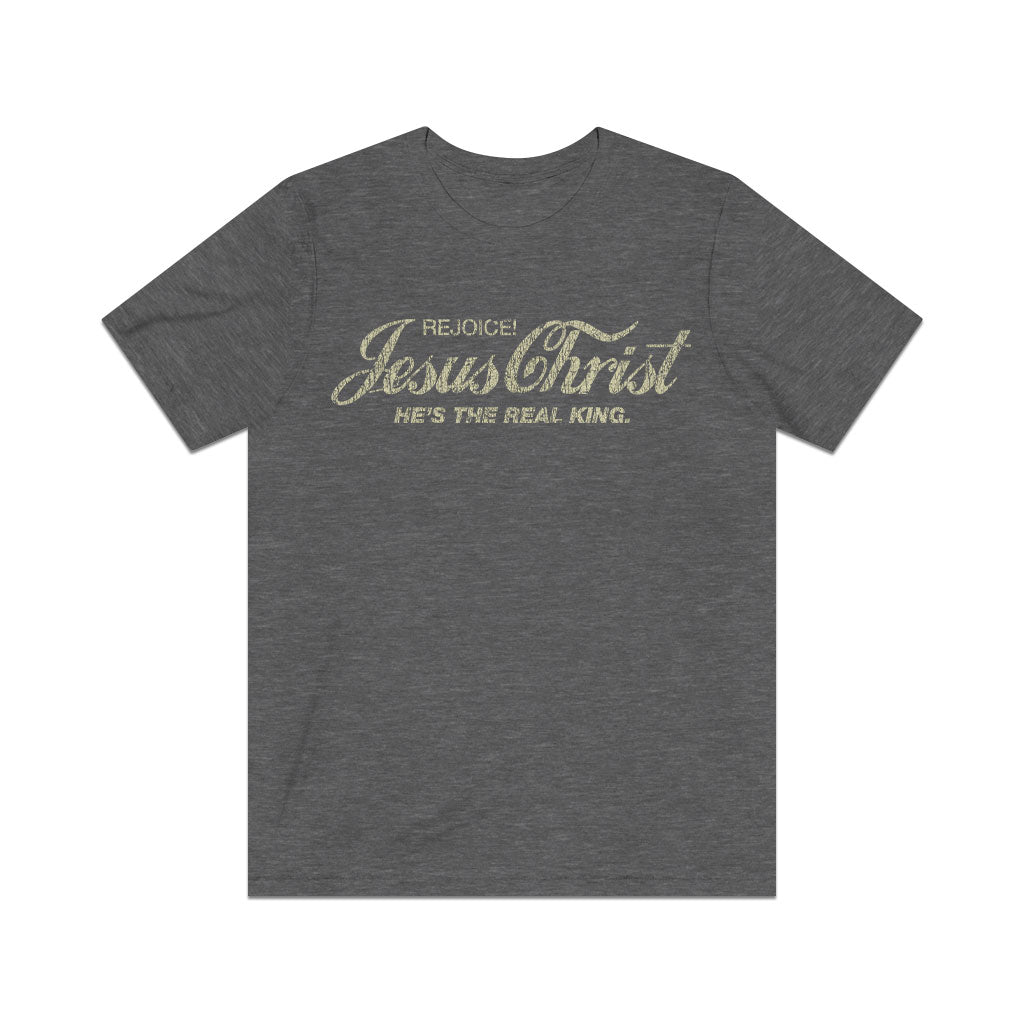 Jesus Christ The Real King 1969 Vintage Men's T-Shirt