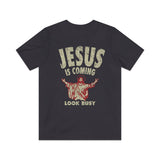Jesus is Coming, Look Busy 1992 Vintage Men's T-Shirt