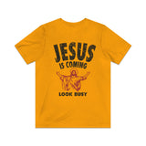 Jesus is Coming, Look Busy 1992 Vintage Men's T-Shirt
