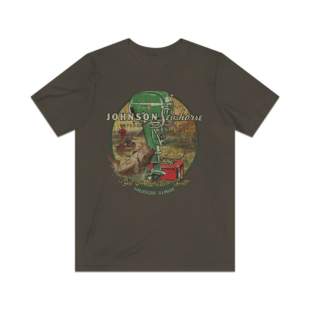 Johnson Seahorse 25 1952 Vintage Men's T-Shirt