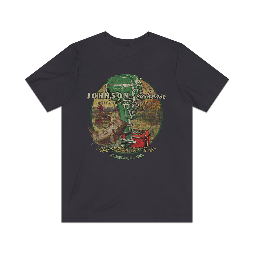 Johnson Seahorse 25 1952 Vintage Men's T-Shirt