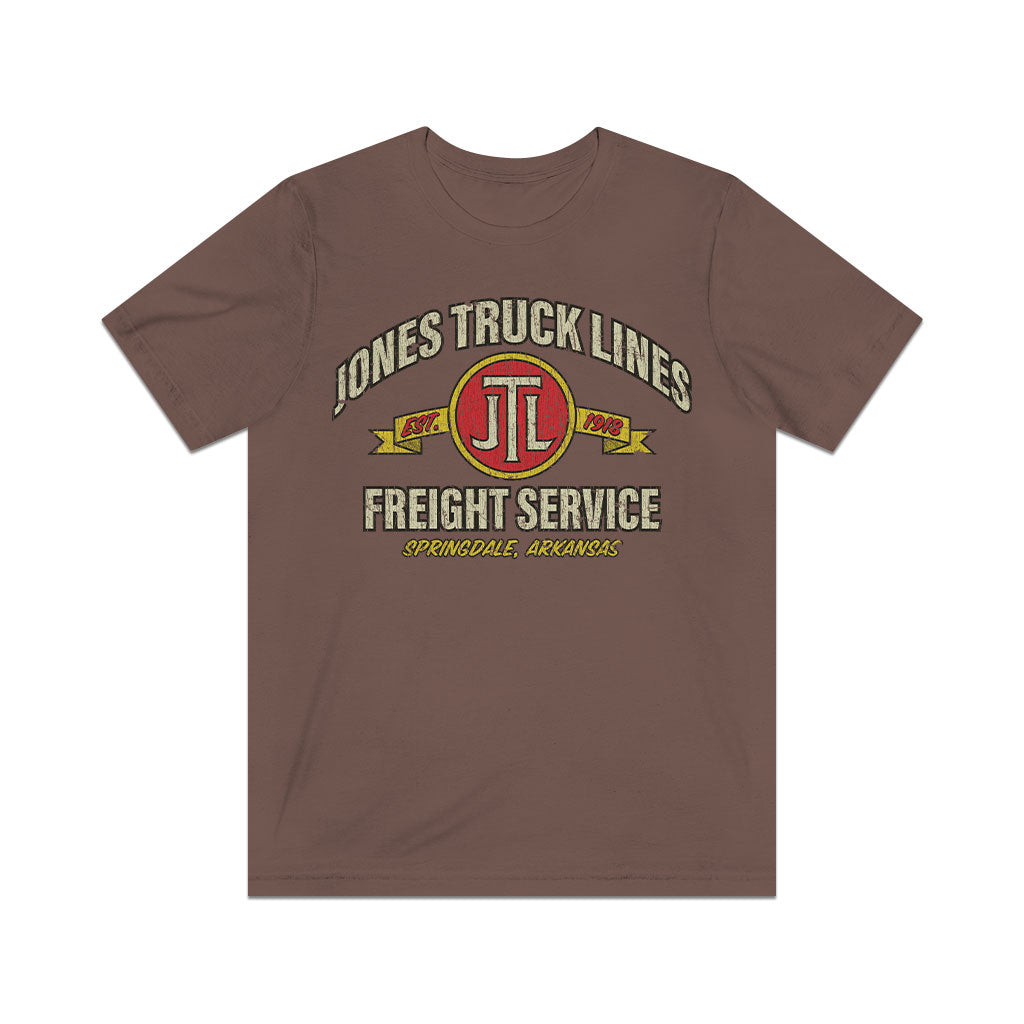 Jones Truck Lines Freight Service 1918 Vintage Men's T-Shirt