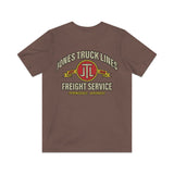 Jones Truck Lines Freight Service 1918 Vintage Men's T-Shirt