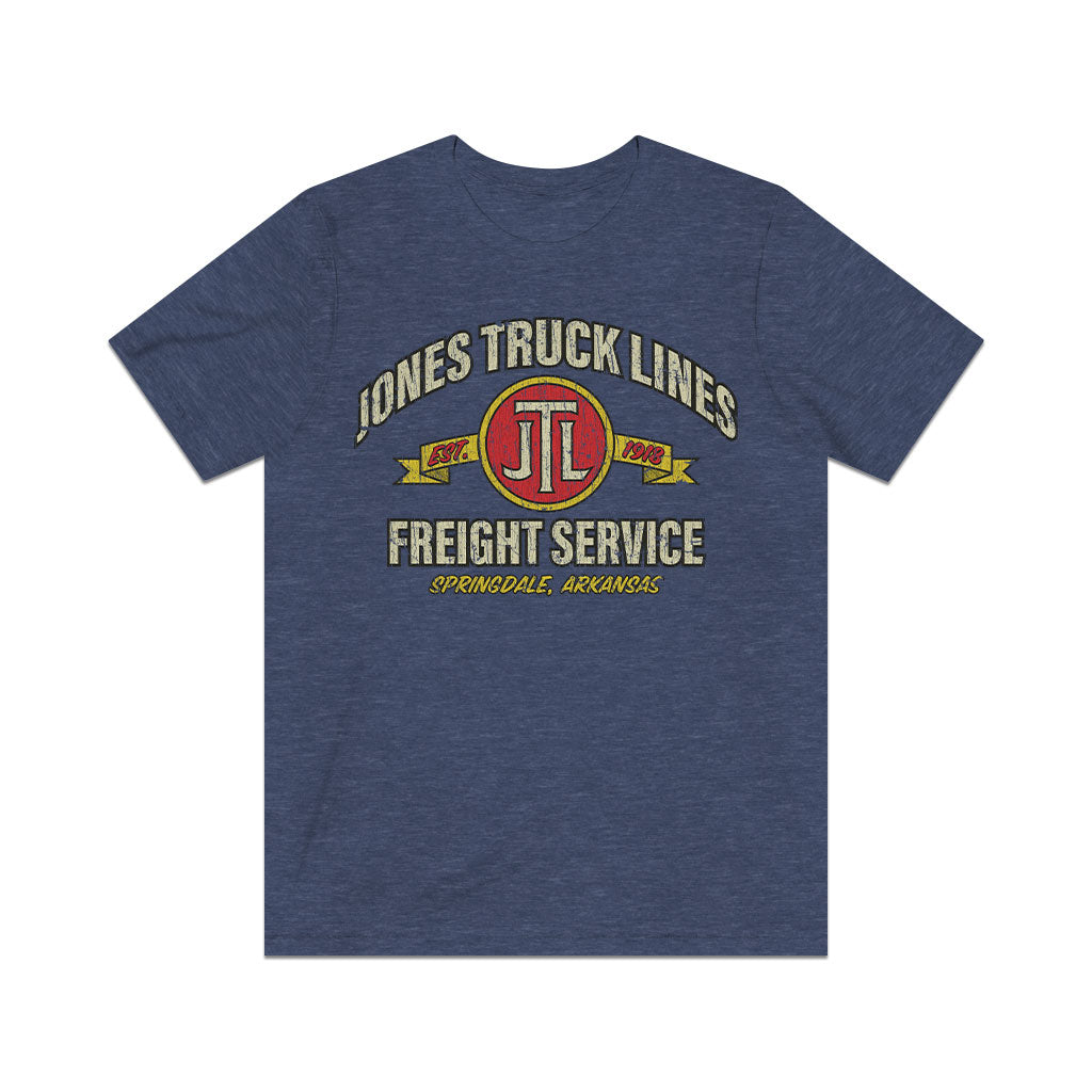 Jones Truck Lines Freight Service 1918 Vintage Men's T-Shirt