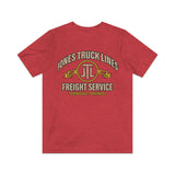 Jones Truck Lines Freight Service 1918 Vintage Men's T-Shirt