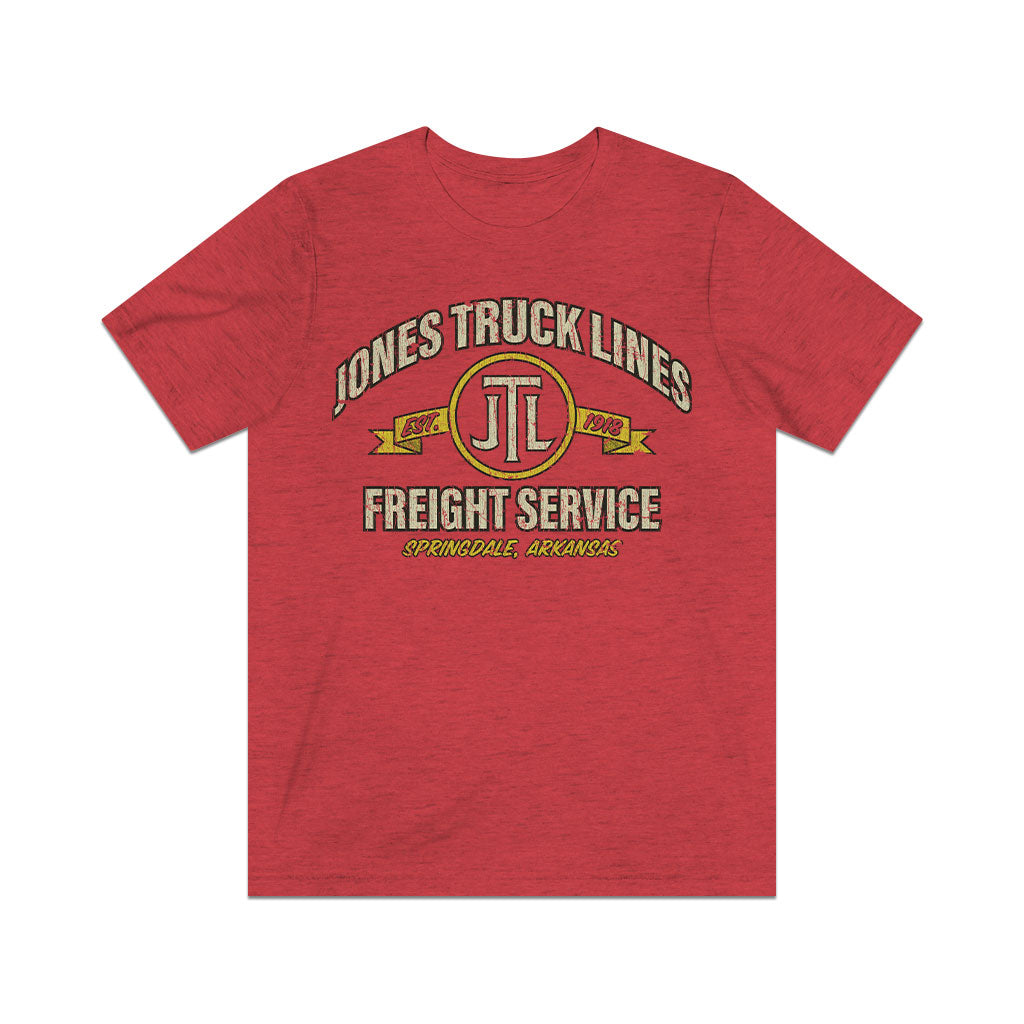 Jones Truck Lines Freight Service 1918 Vintage Men's T-Shirt